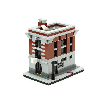 Street Sights MOC 10967 Firehouse Headquarters Ghostbusters by De_Marco