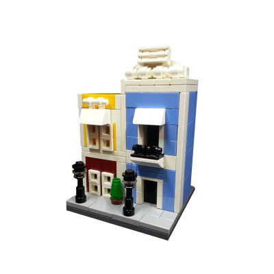 Street Sights MOC 8054 Old San Juan Mini Modular by jncraton