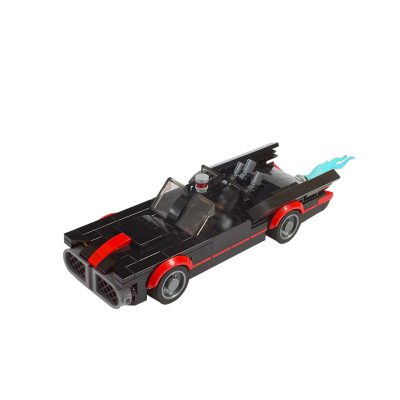 MOVIE SERIES MOC 24651 1966 Batmobile by Jerrybuildsbricks MOCBRICKLAND