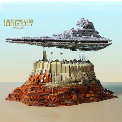 MOC 18916 The Empire over Jedha City By Onecase