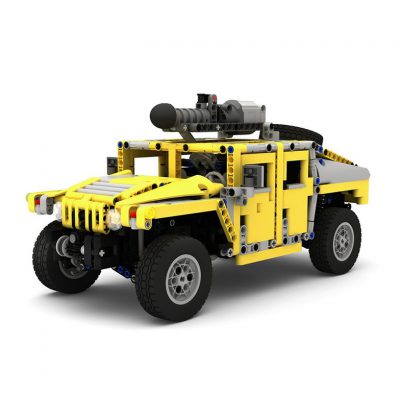 MOC 2988 Technic Humvee / Hummer H1 by LForces