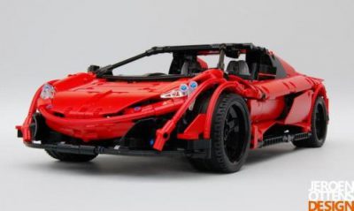 MOC 6331 McLaren 675 LT Spider by Jeroen Ottens