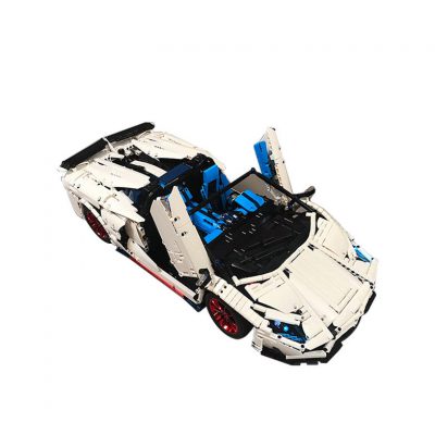 MOC 17698 Lamborghini Aventador SVJ Roadster by Loxlego