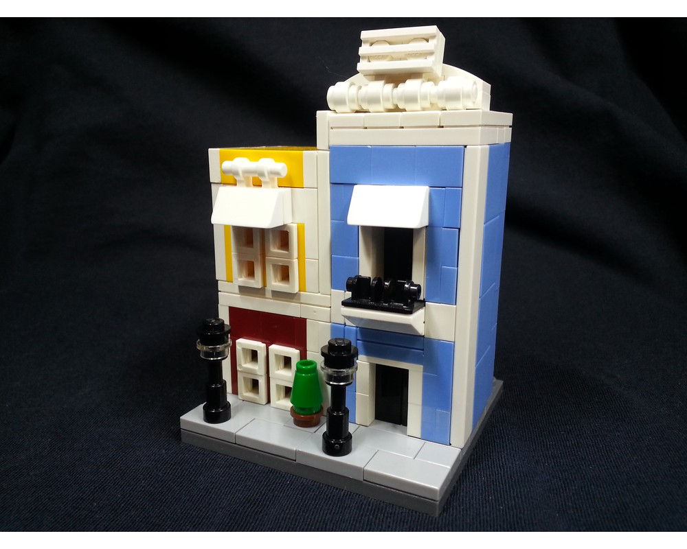 Street Sights MOC 8054 Old San Juan Mini Modular by jncraton