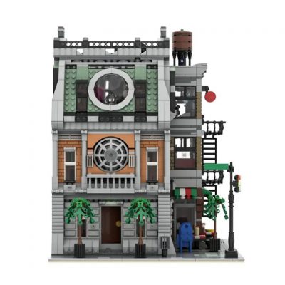 Modular Building MOC 37592 Modular Sanctum Sanctorum by ZeRadman MOCBRICKLAND