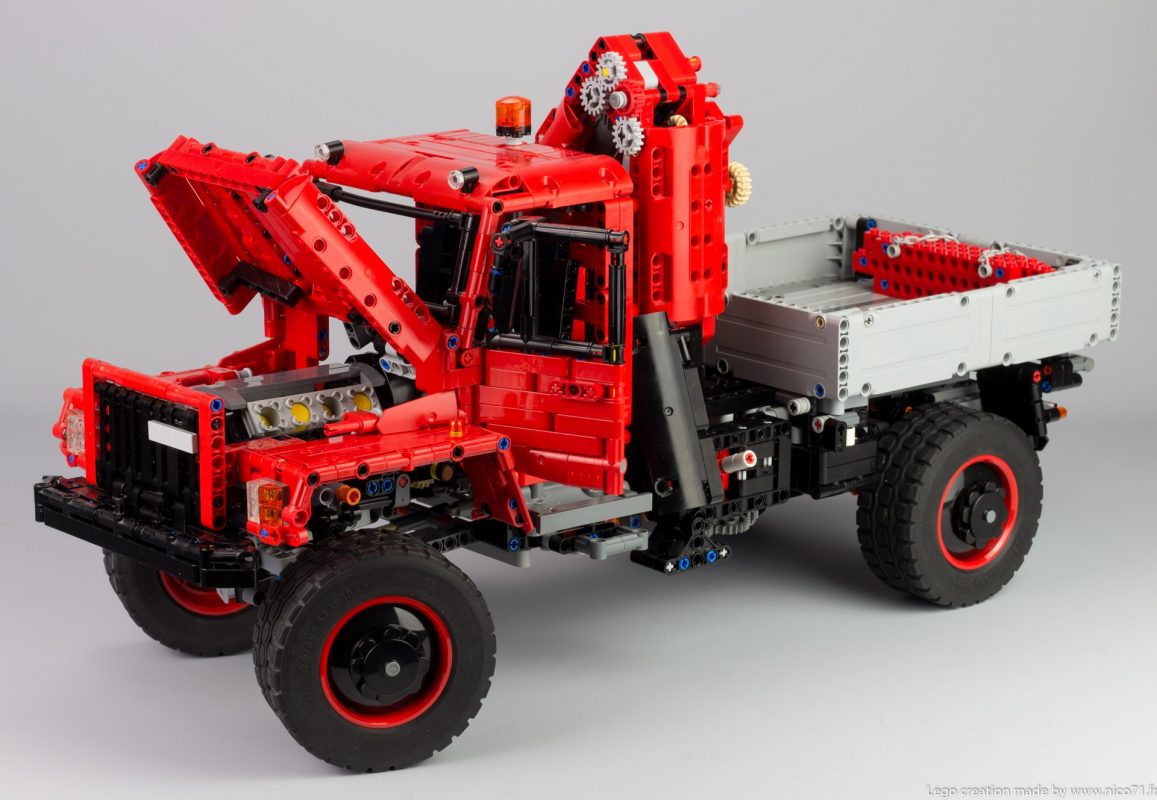Technic MOC 40482 Model E Offroad Truck Designed By Nico71