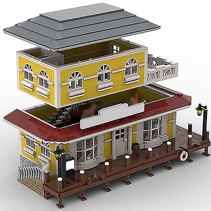 Street Sights MOC 39949 Pet Shop by jepaz