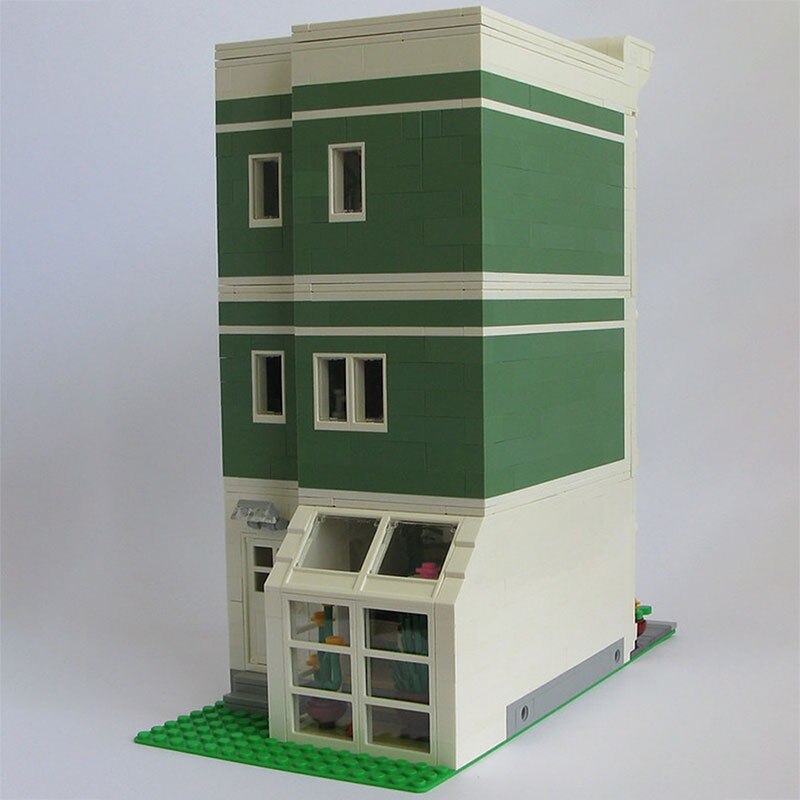 Modular Building MOC 11224 Blooming Blossoms by Kristel