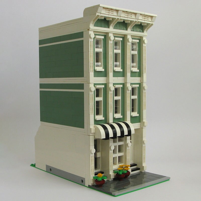 Modular Building MOC 11224 Blooming Blossoms by Kristel