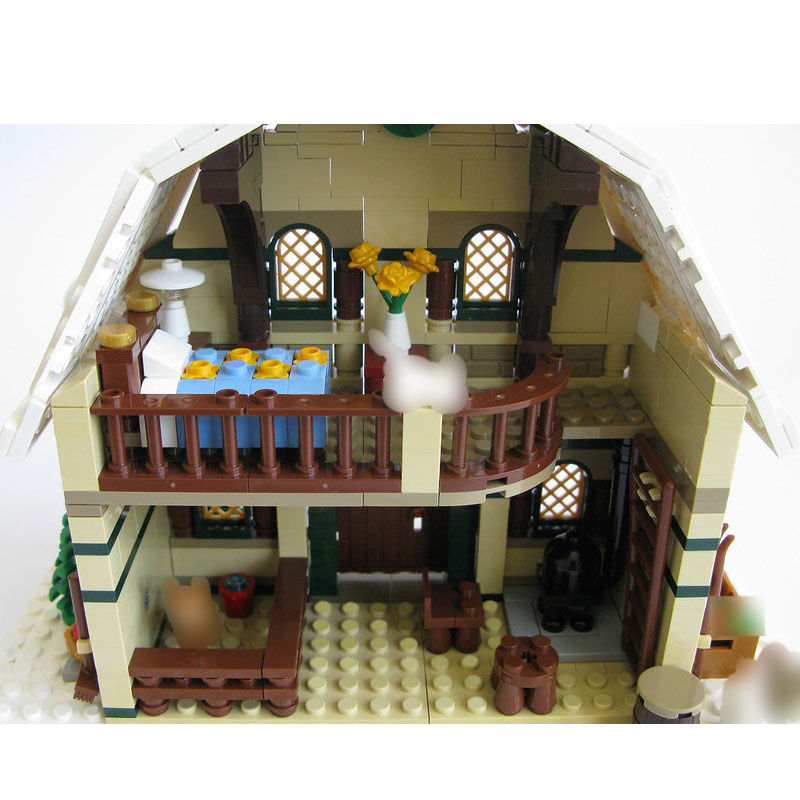 STREET SIGHT MOC 10631 Winter Barn House by Kristel MOCBRICKLAND