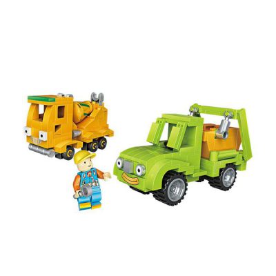 LOZ Bob the Builder Tumbler and Packer Mini Block Set
