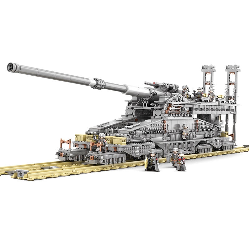 KAZI KY10005 German 80cm K[E] Railway Gun 