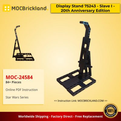 Star Wars MOC-24584 Display Stand 75243 - Slave I - 20th Anniversary Edition by marco.milch MOCBRICKLAND