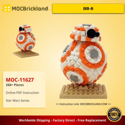 Star Wars MOC-11627 BB-8 by HenrikLorentzen MOCBRICKLAND