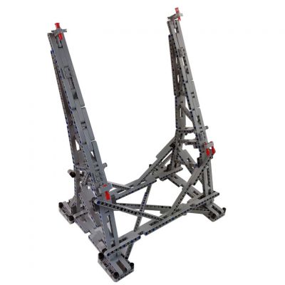 MOC 10219 Millennium Falcon Vertical Display Stand by Lucioswitch81