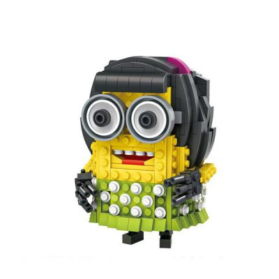 LOZ Despicable Me Girl Minion Mini Block Set