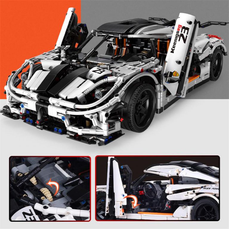 MOULD KING 13120 MOC-4789 1:8 Koenigsegg with 3063 Pieces | MOULD KING