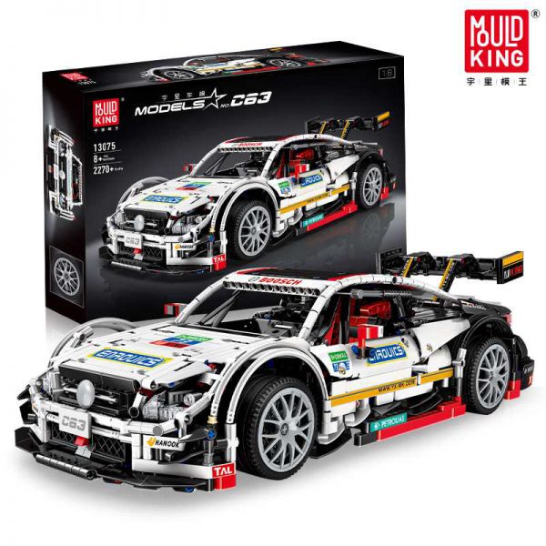 C63 Technic Series 13075 MOC 6687 Super Racing Sports Car Set Building Blocks Fit Legoing Creator - MOULD KING