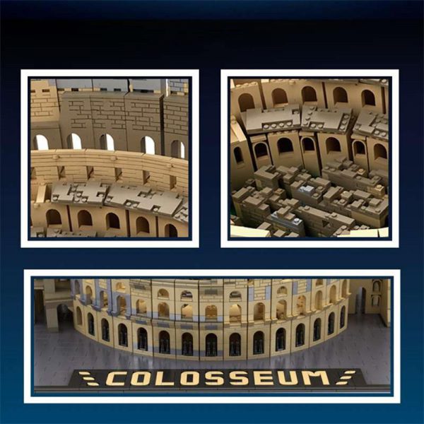 Mould King 22002 6544pcs building block Brick Toys model The Colosseum MOC 49020 children puzzle assembly 2 - MOULD KING