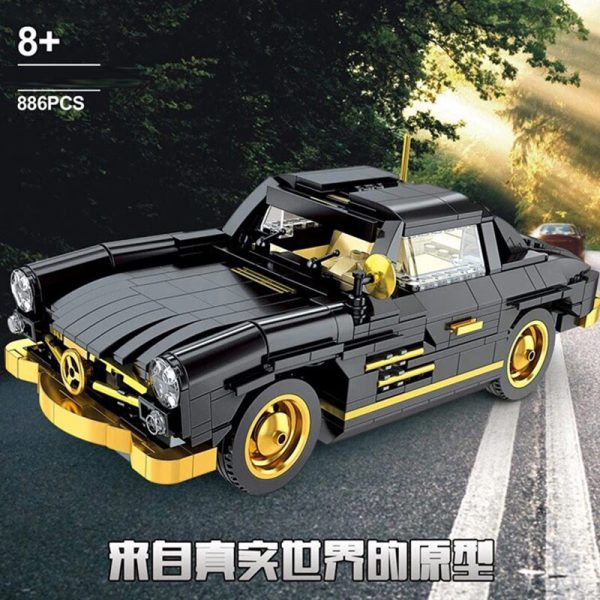 MOULD KING Car The MOC 22930 300SL Gullwing Building Blocks Bricks Car Model Kids Educational Toys - MOULD KING