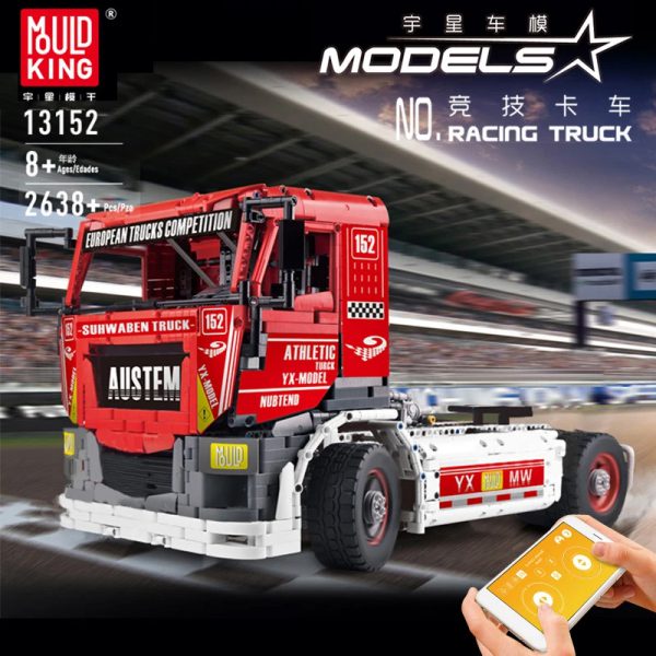 MOULDKING 13152 MOC 27036 RC Race Truck MkII - MOULD KING