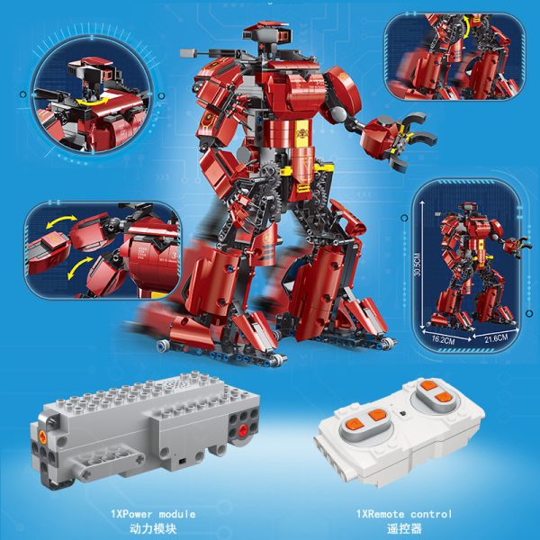 MOULDKING 15038 Crimson Robot 2 - MOULD KING