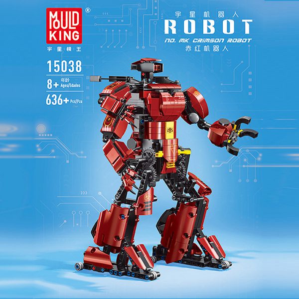 MOULDKING 15038 Crimson Robot - MOULD KING
