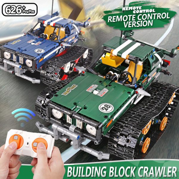 Mould King 13025 13026 Technic RC Crawler Racing Car Remote Control RC Car Model Building Blocks - MOULD KING