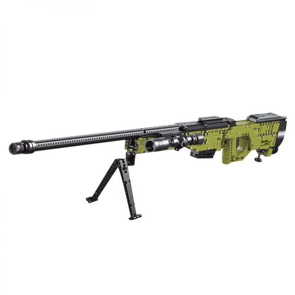 MOULDKING 14010 AWM Sniper Rifle with 1628 Pieces