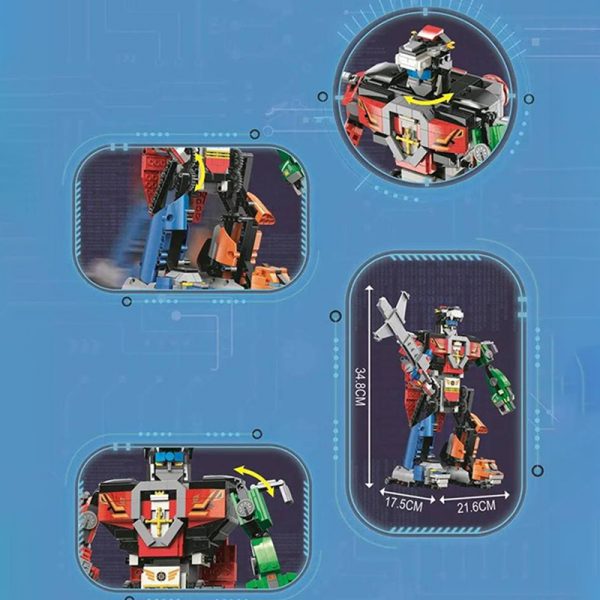 MOULDKING 15037 Voltron Robot with 1003 pieces