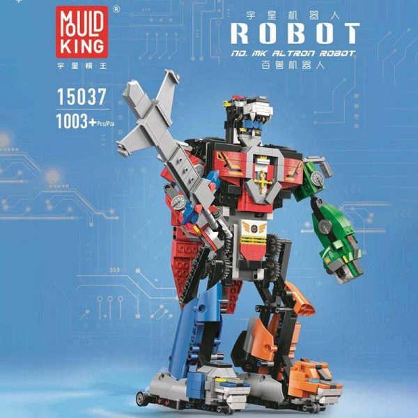 MOULDKING 15037 Voltron Robot with 1003 pieces