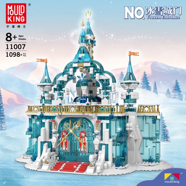 MOULD KING 11007 Frozen Entrance with 1098 pieces