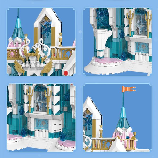 MOULD KING 11008 Snow Palace with 1096 pieces
