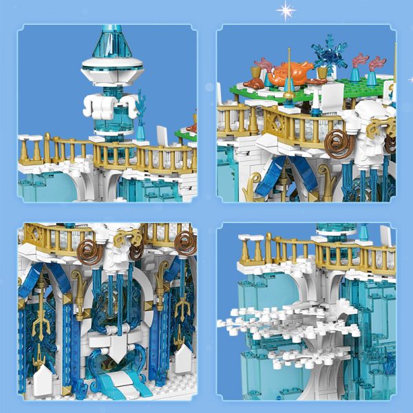MOULD KING 11010 Ice Ballroom with 1208 pieces