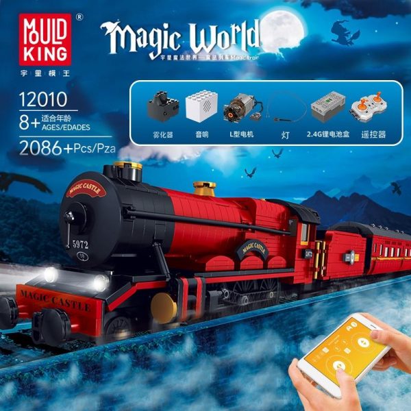 MOULDKING 12010 Magic World: Magic Train with 2086 pieces