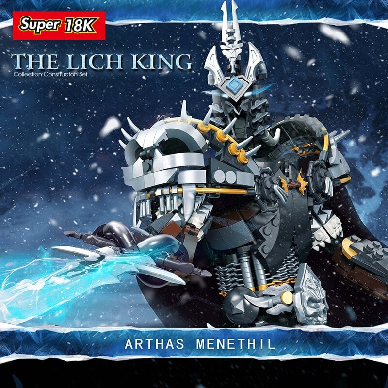 18k k83 world of warcraft the lich king arthas 8966 - MOULD KING