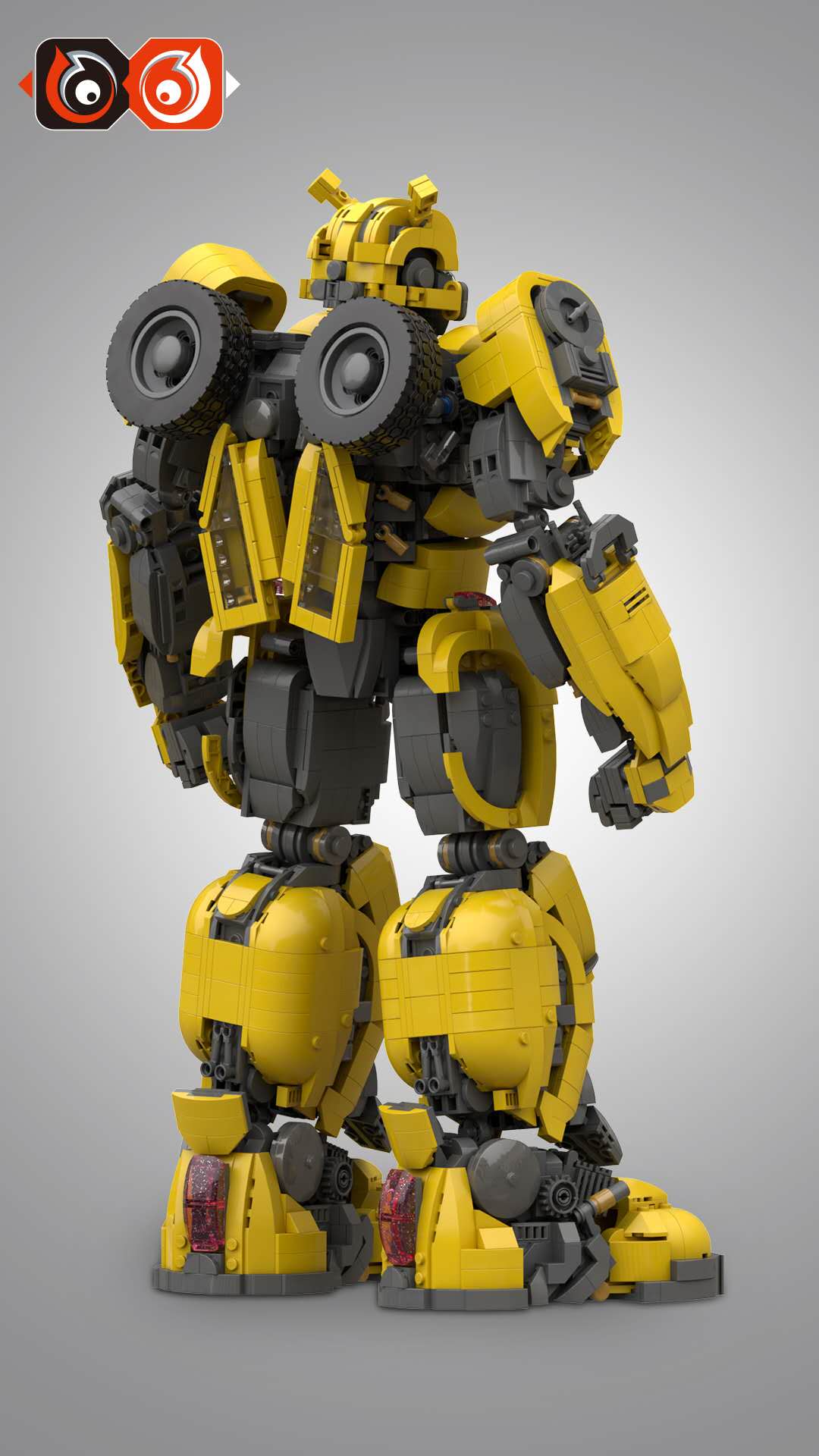 66 663 bumblebee verion 2018 transformer robot 1528 - MOULD KING