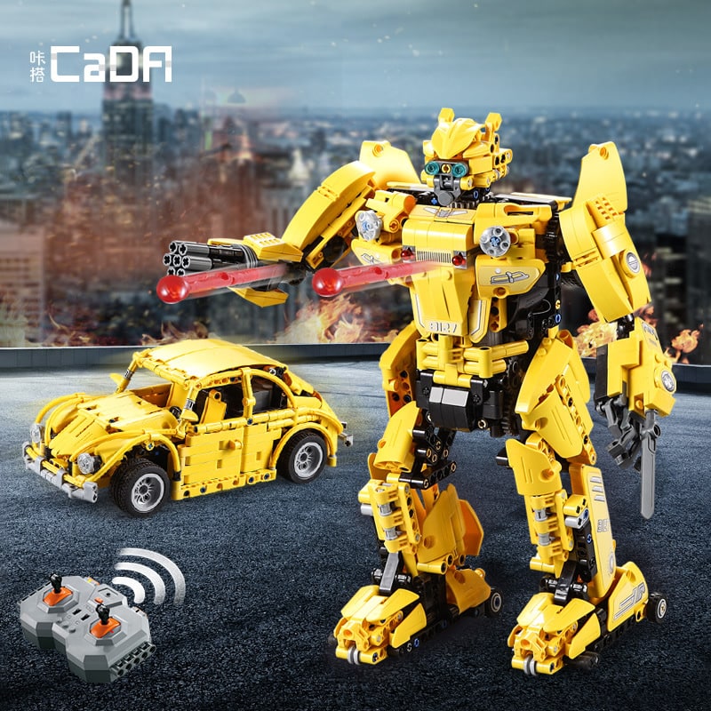 cada c51029 b127 beebot bumblebee transformer movie 4158 - MOULD KING