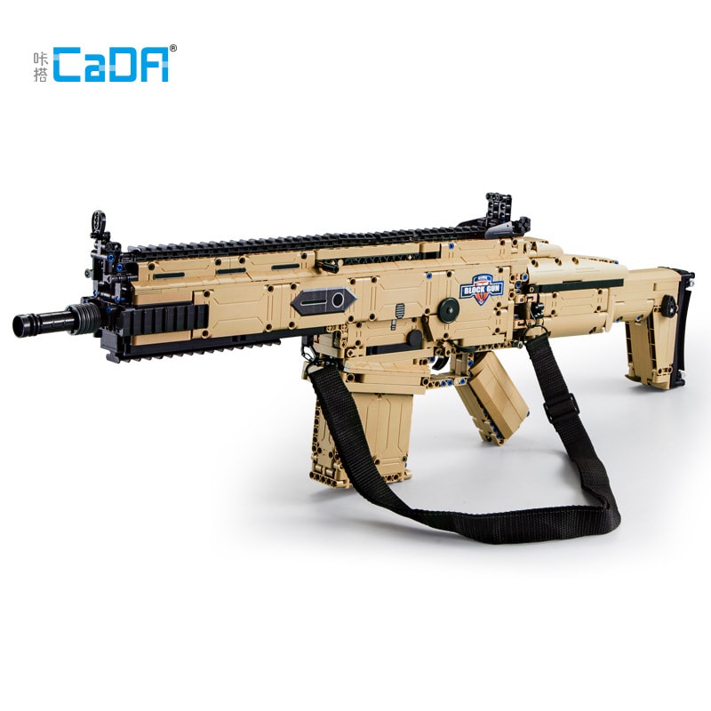 cada c81021 fn scar 17s assault rifle 3490 - MOULD KING