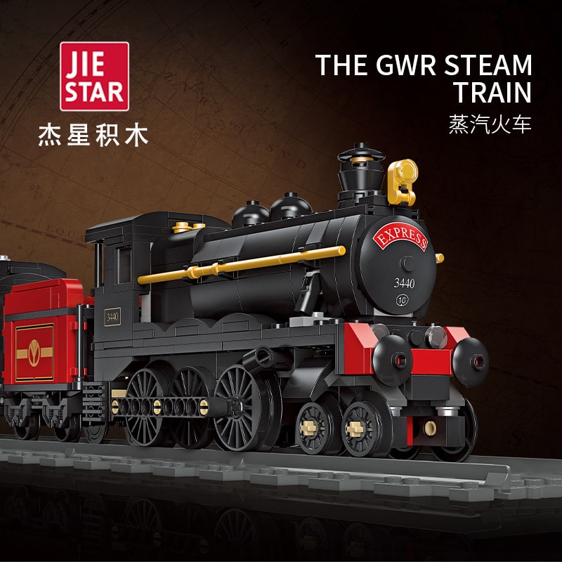 jiestar 59002 the gwr steam train 5940 - MOULD KING