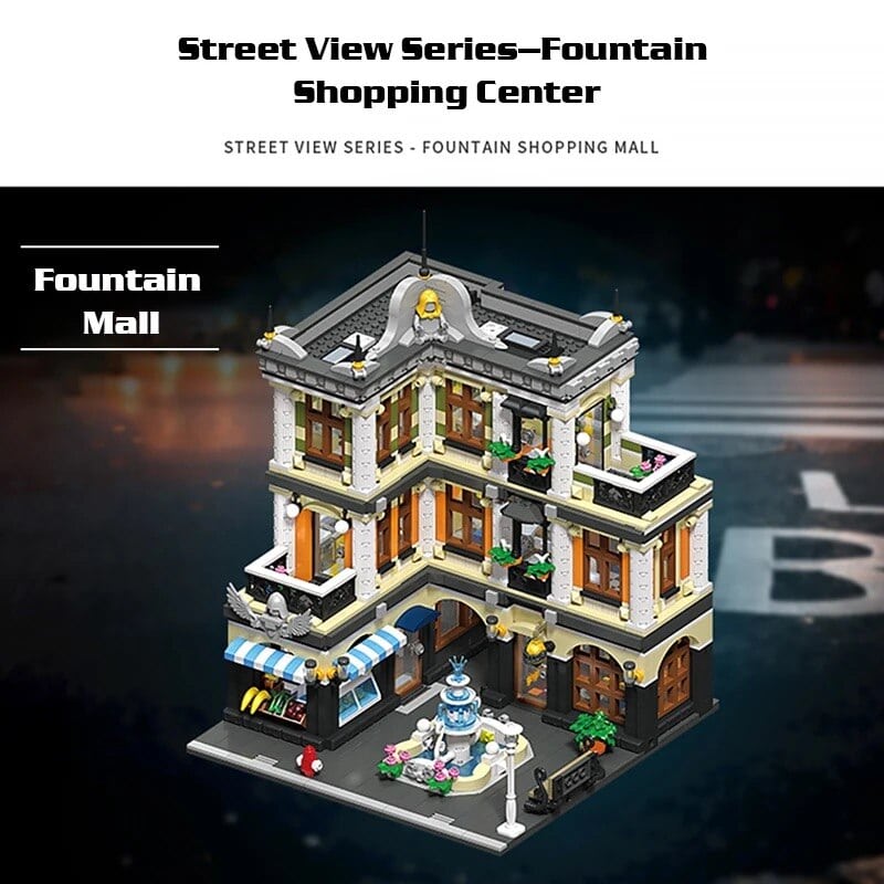 jiestar 89113 the fountain square 3757 - MOULD KING