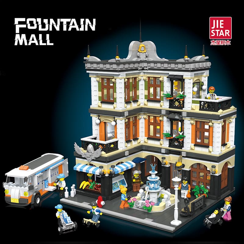 jiestar 89113 the fountain square 4926 - MOULD KING
