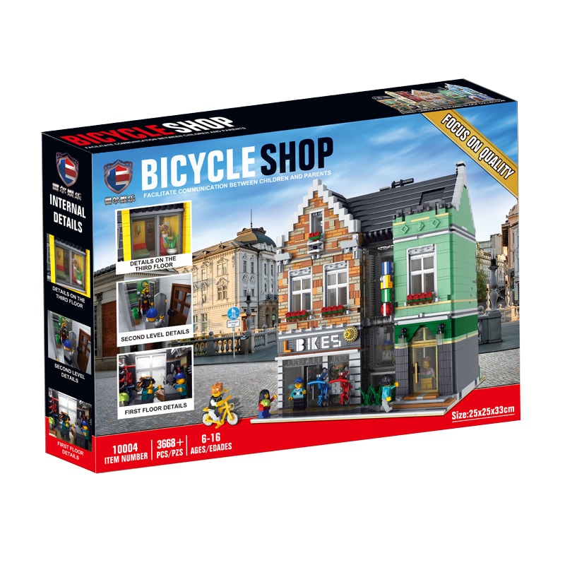 lej 10004 bicycle shop building 1945 - MOULD KING