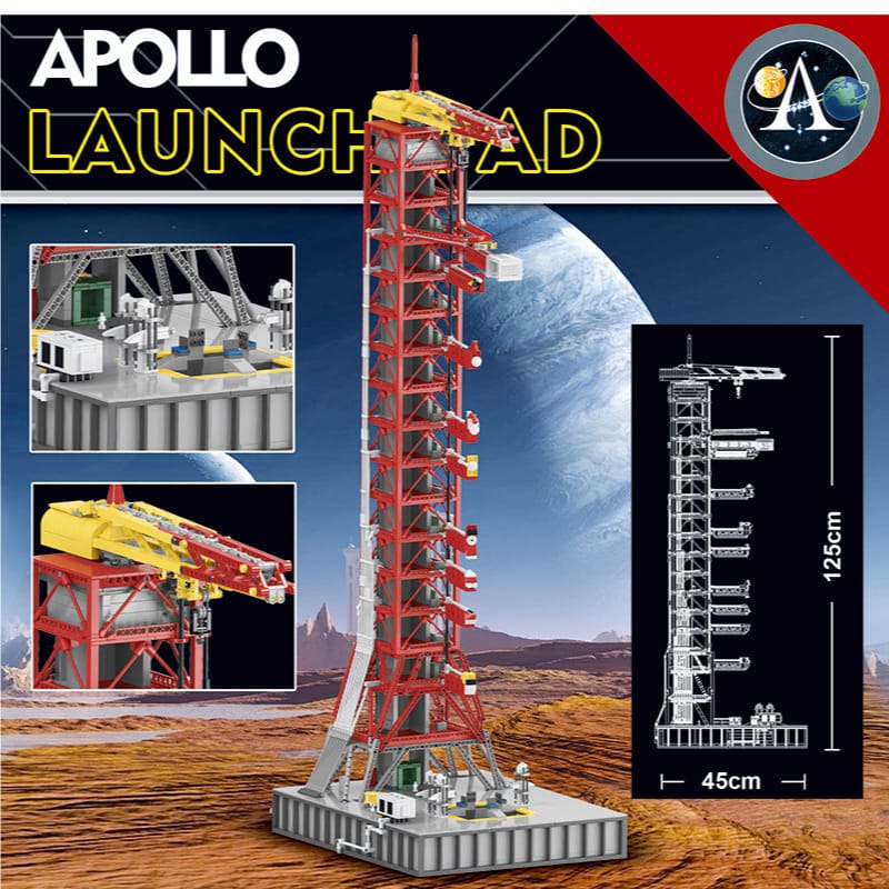 mork 031003 apollo saturn v launch umbilical tower 6259 - MOULD KING