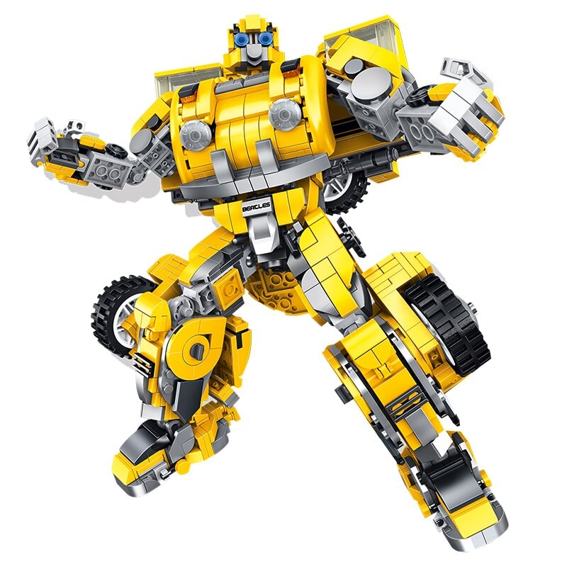 panlos 621019 bumble bee transformer robot 2 in 1 2401 - MOULD KING