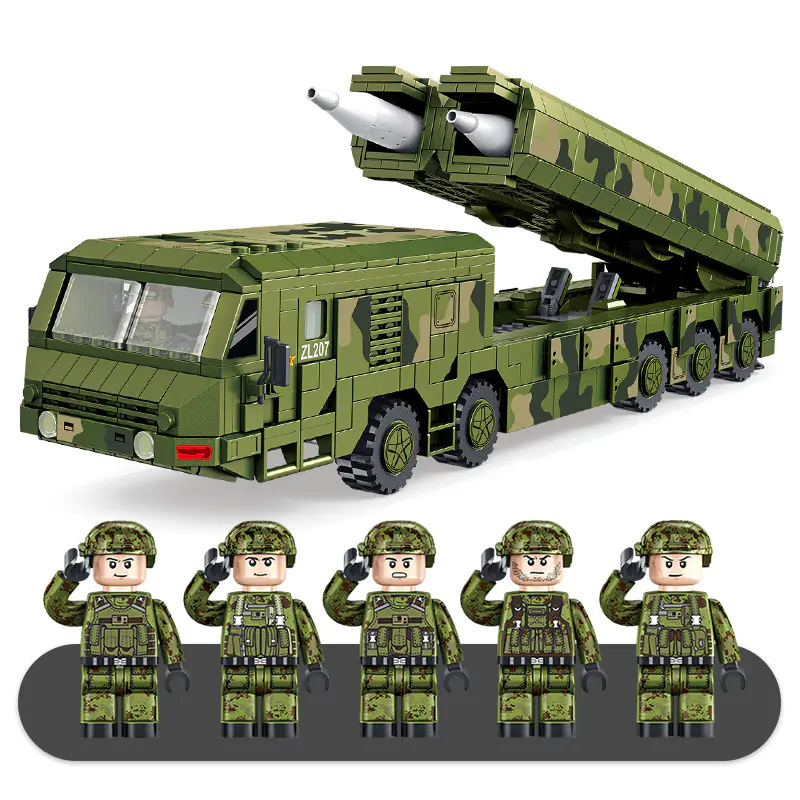 panlos 639008 df 100 cruise ballistic missile military 8118 - MOULD KING