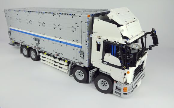 qizhile 23025 moc 1389 wing body truck 23008 1611 - MOULD KING