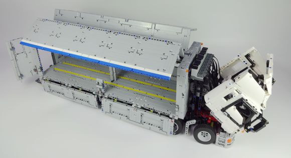 qizhile 23025 moc 1389 wing body truck 23008 3391 - MOULD KING