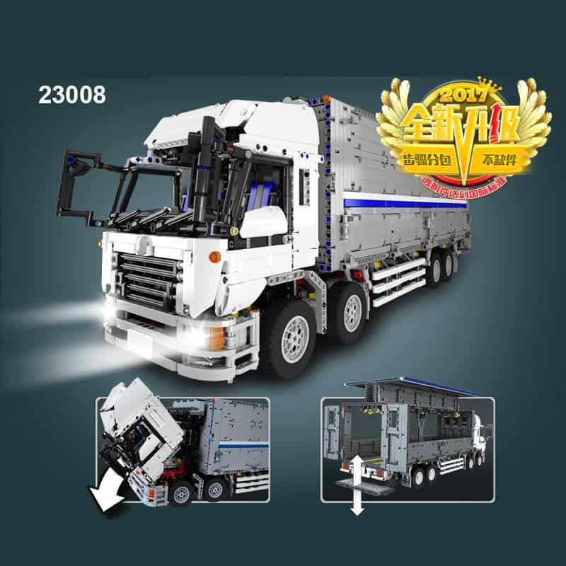 qizhile 23025 moc 1389 wing body truck 23008 6782 - MOULD KING