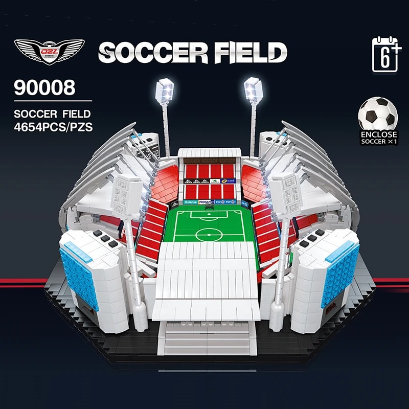 qizhile 90008 soccer field modular building 1163 - MOULD KING